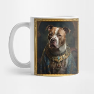 Stately Pitbull - Italian Prince  (Framed) Mug